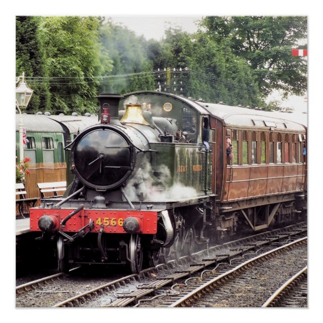 PÓSTER TRENES DE VAPOR (Anverso)