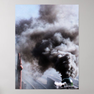 PÓSTER TRENES DE VAPOR