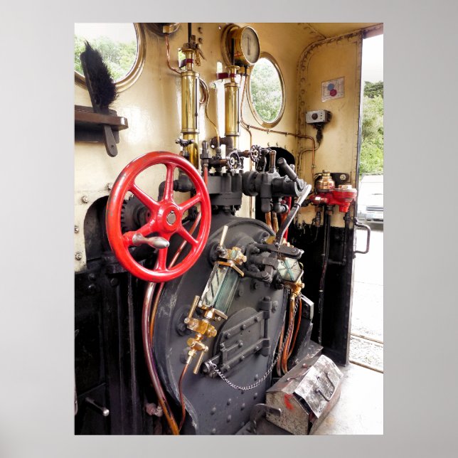 PÓSTER TRENES DE VAPOR (Frente)