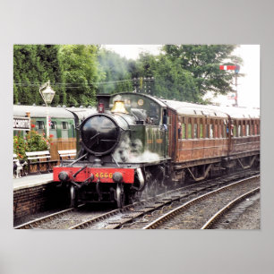 PÓSTER TRENES DE VAPOR