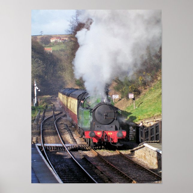 PÓSTER TRENES DE VAPOR (Frente)