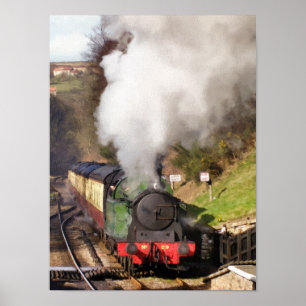 PÓSTER TRENES DE VAPOR