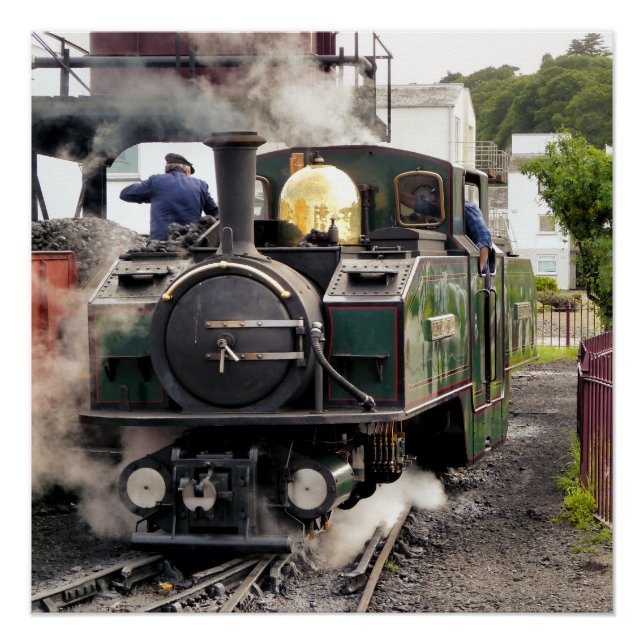 PÓSTER TRENES DE VAPOR (Anverso)