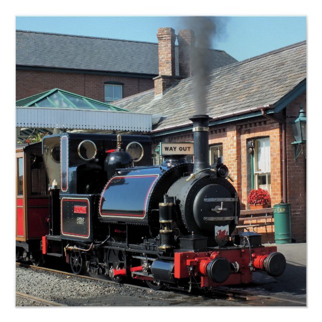 PÓSTER TRENES DE VAPOR DE BELSH (Anverso)