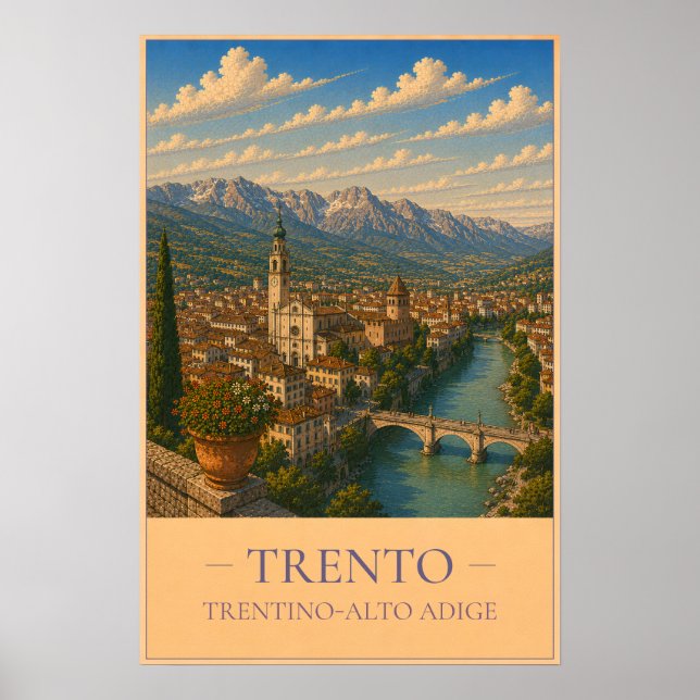 Póster Trento (Frente)