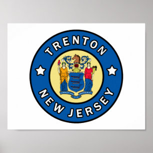 Póster Trenton New Jersey