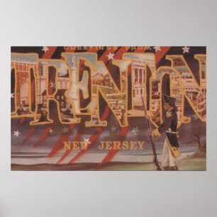 Póster Trenton, New Jersey (revolucionario)
