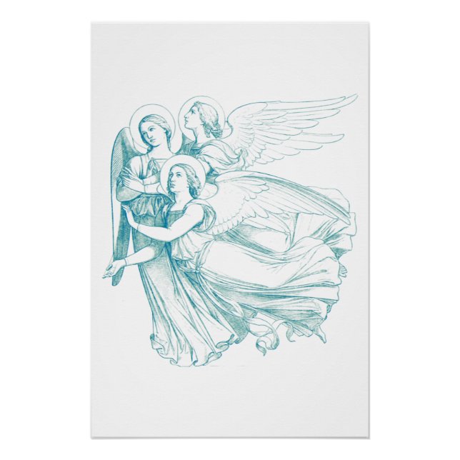 Póster Tres Ángeles (Anverso)