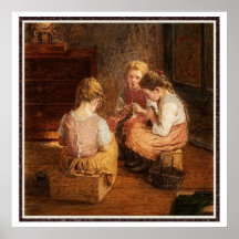 Tres Chicas de punto de Walter Firle