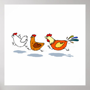 Póster Tres chicles