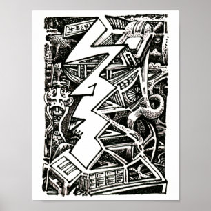 Póster Tres cuartos