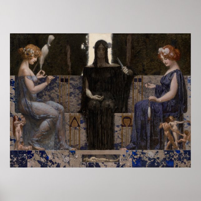 Póster Tres destinos de Alois Delug (Frente)