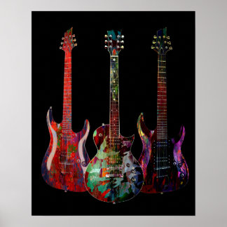 Póster Tres Guitarras
