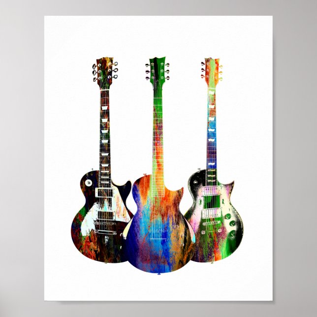 Póster Tres Guitarras (Frente)