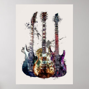 Póster Tres Guitarras