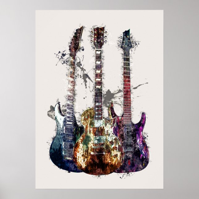 Póster Tres Guitarras (Frente)