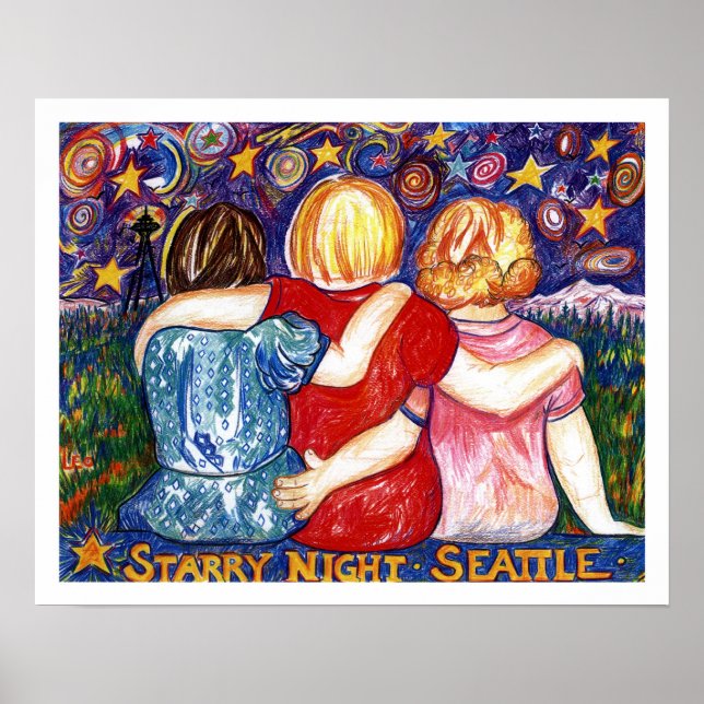 Póster Tres hermanas (Frente)