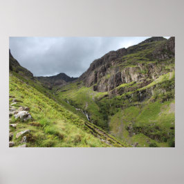 Póster Tres hermanas de Glencoe, montañas de Escocia
