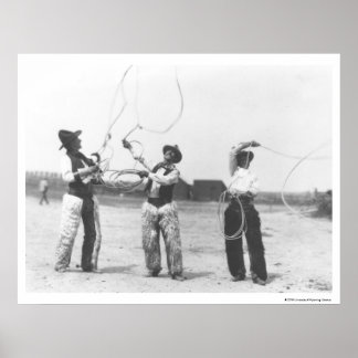Póster Tres hombres durmiendo.