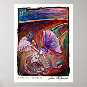 Póster Tres hurras por todos nuestros errores descuidados