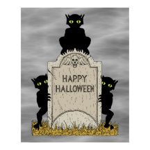 Tres Imps Feliz Halloween