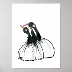 Póster Tres monstruos Fiestas