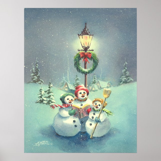 PÓSTER TRES NIEVES DE SHARON SHARPE (Frente)
