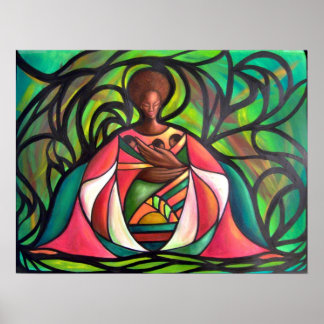 Póster Tres pequeños pájaros