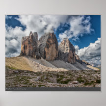 Tres picos de Lavaredo, Dolomitas, Italia