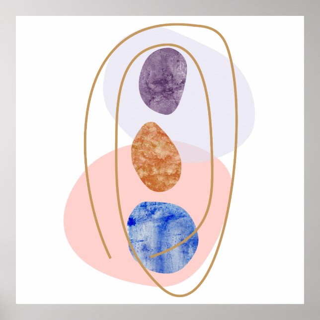 Póster Tres piedras (Frente)