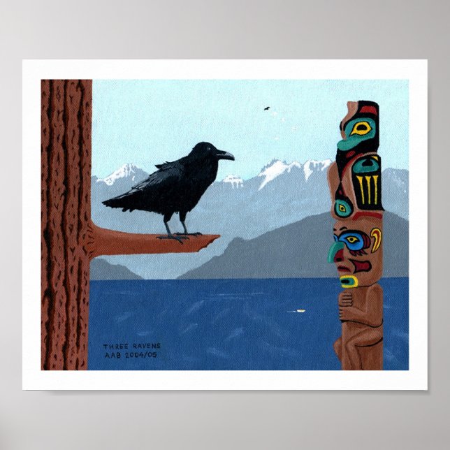 Póster Tres Ravens (Frente)