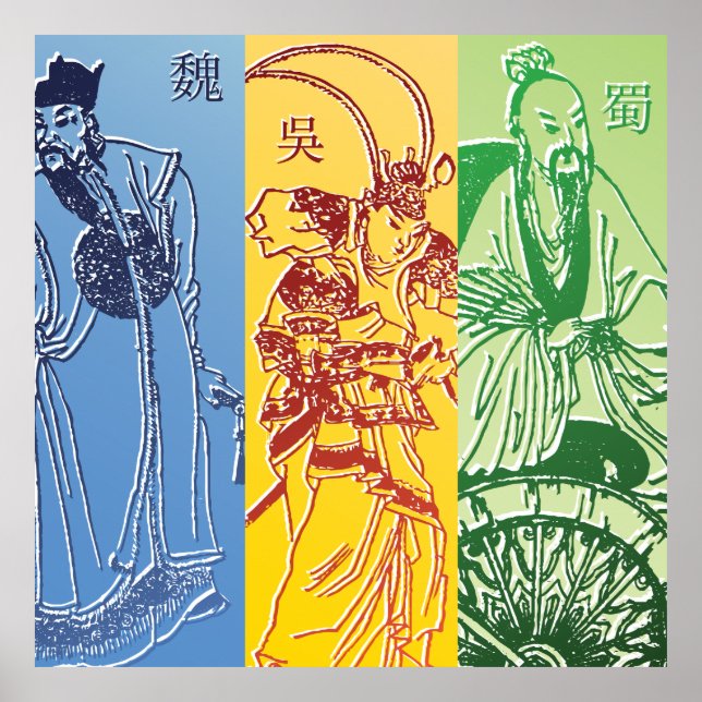 Póster Tres reinos (Frente)