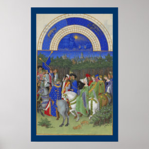 Póster Très Riches Heures - Mayo