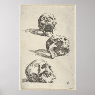 Póster Tres Skulls