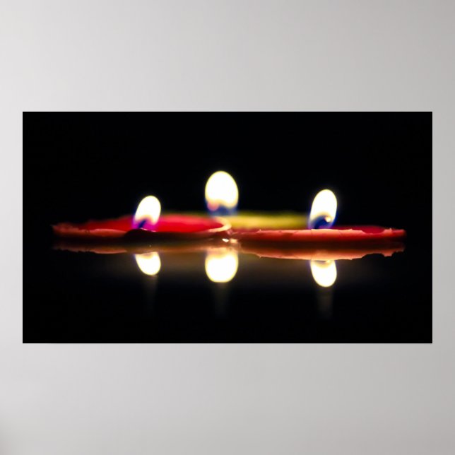 Póster Tres Velas (Frente)