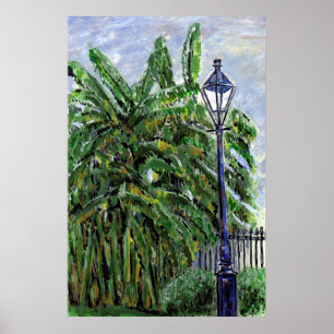 Póster Tress bananero en Jackson Square