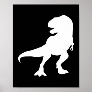 Póster TRex Trex Tyrannosaurus Jurassic Dino Funny Guay G