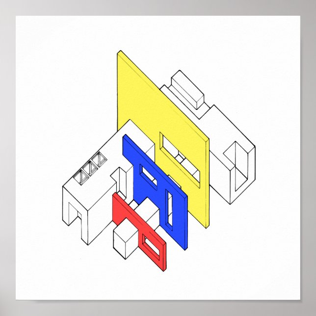 Póster Tri Color Archi (Frente)