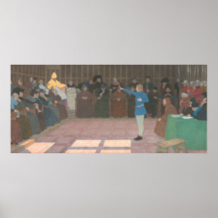 Póster Trial of Joan of Arc - Boutet de Monvel Fine Art