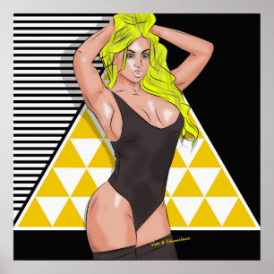 Póster Triangular