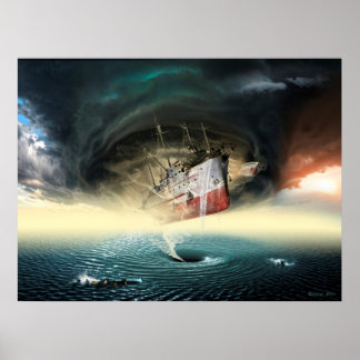 Póster Triángulo de las Bermudas