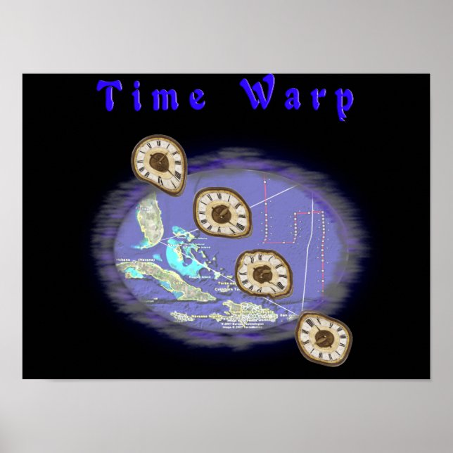 Póster Triángulo de las Bermudas (Frente)