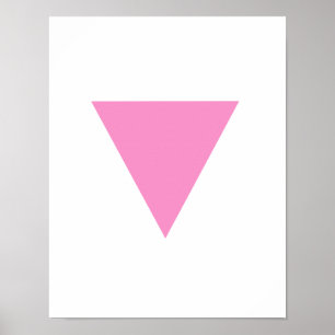 PÓSTER TRIÁNGULO DE PINK