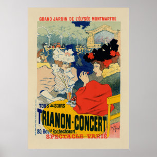 Póster Trianon-Concert Georges Meunier