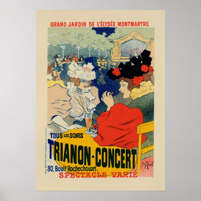 Póster Trianon-Concert | Georges Meunier (Frente)