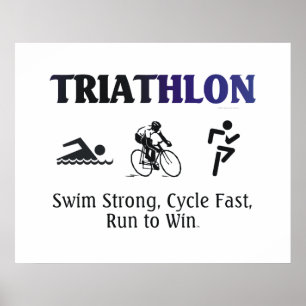 Póster Triathlon SUPERIOR
