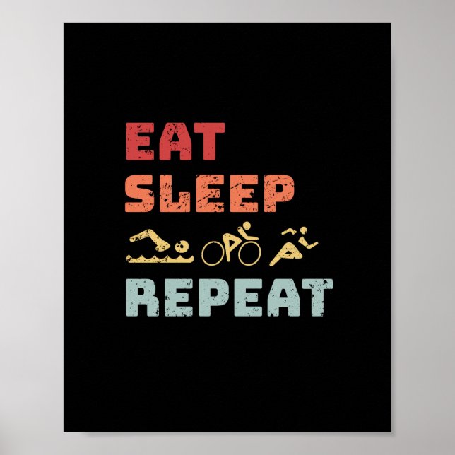 Póster Triatlón (Frente)