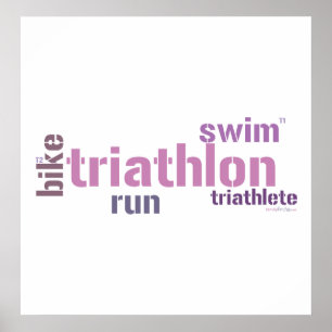 Póster Triatlón