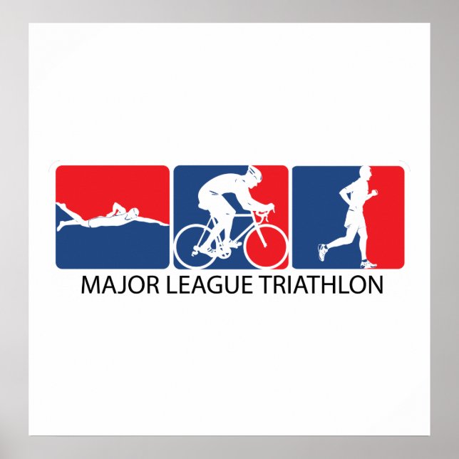 Póster Triatlón de Liga Mayor (Frente)