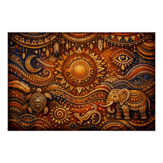 Póster Tribal